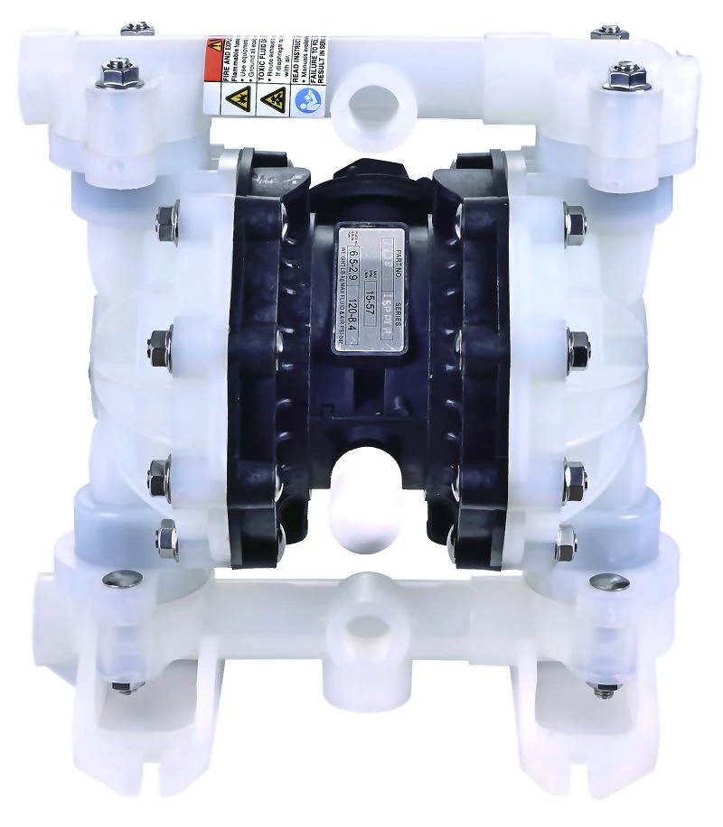 Pneumatische diafragmpomp